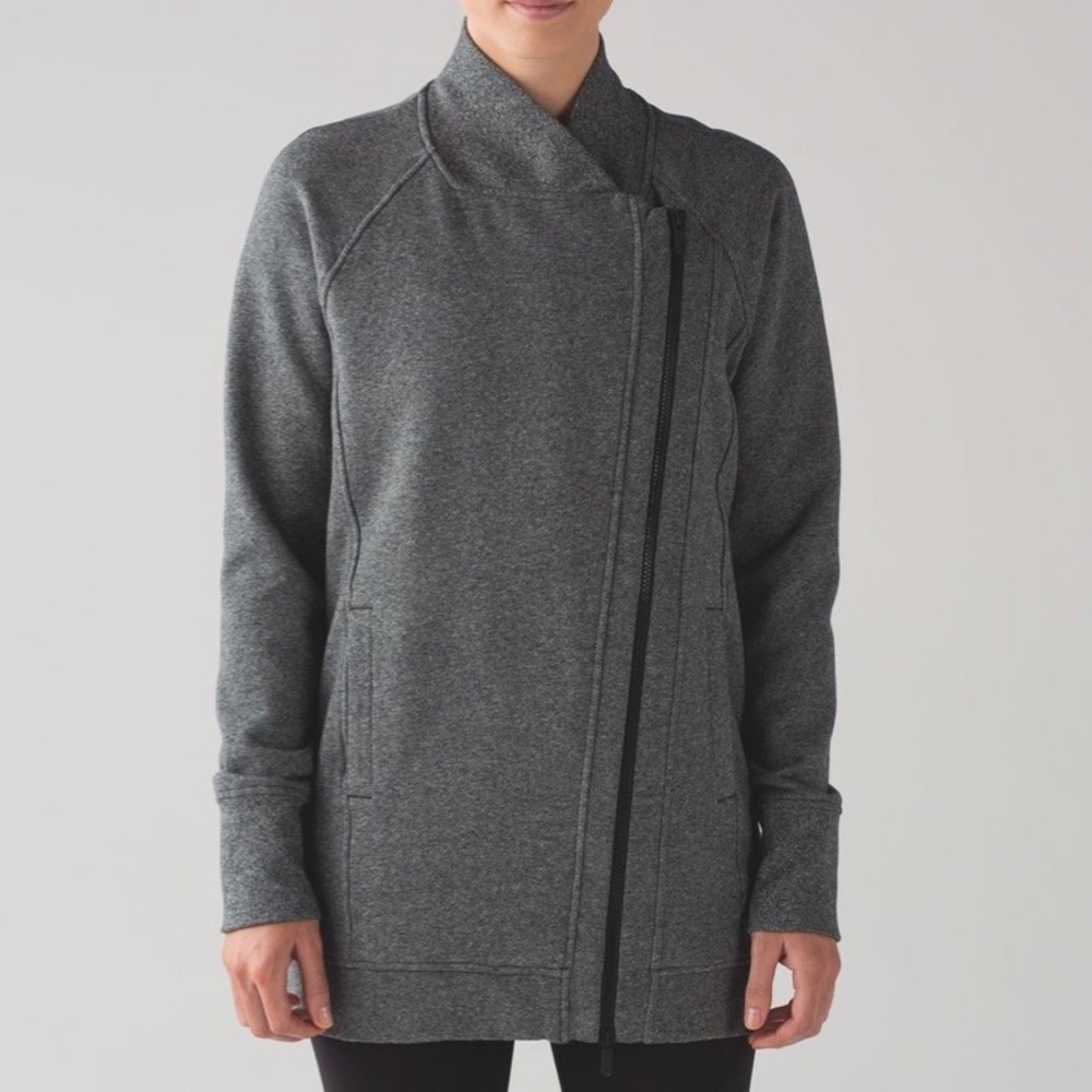 Lululemon Back To It Wrap Heathered Speckled Black